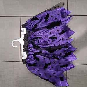 Claire's Bat Skirt NWT